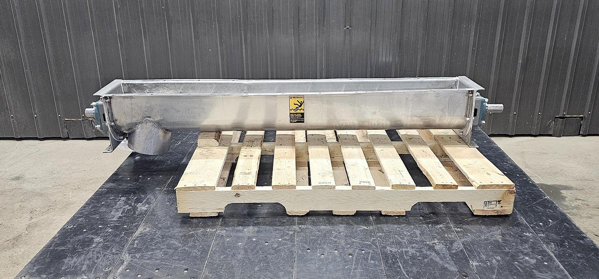 Used Aaron Elgin IL Auction - Lot 38 - Screw conveyor 2 of 2
