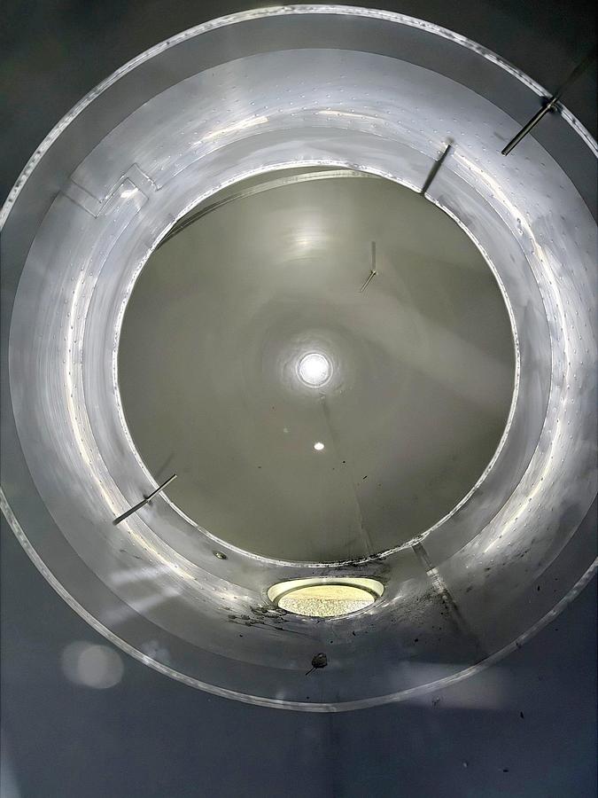 Used Used 2480 Gallon Jacketed Tank, 304 Stainless Steel