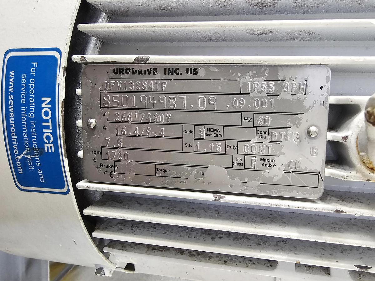 Used Used Sine Lobe Pump, Model 135, with Scale
