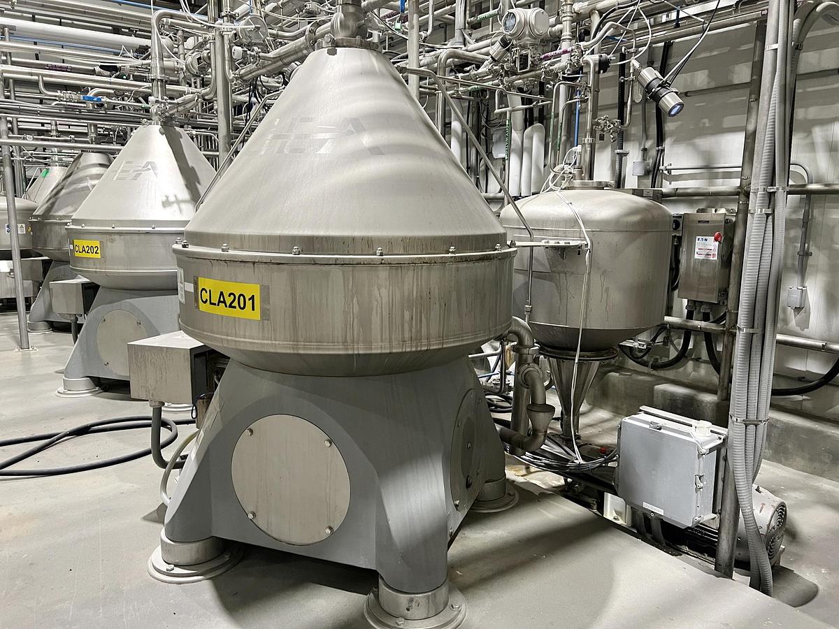 Used Used GEA Westfalia Disc Stack Centrifuge, Model SSI-300-06-772