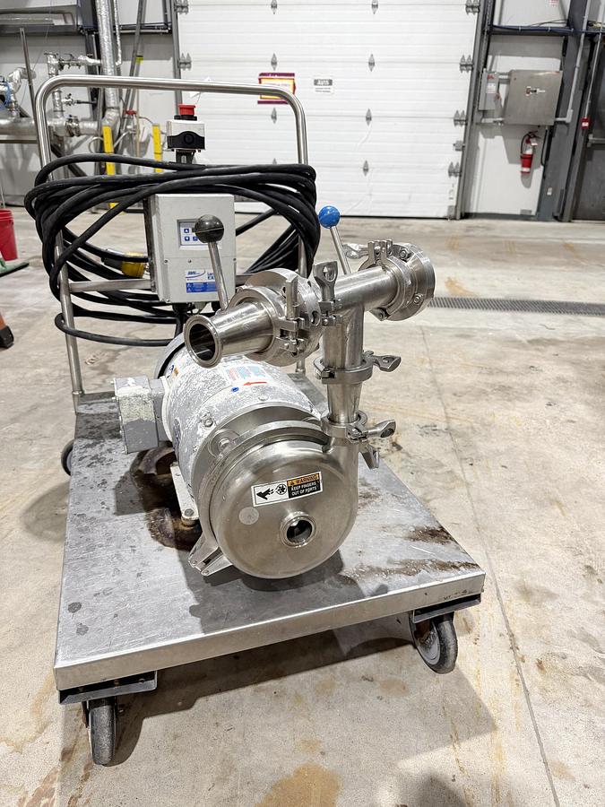 Used Used SPX Centrifugal Pump, 1.5" X 1.5", 10 HP, with VFD