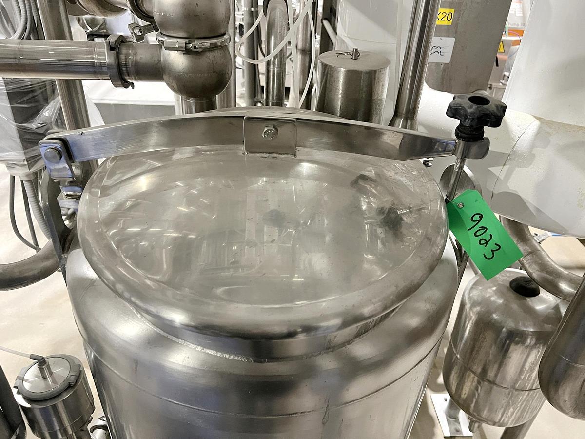 Used Used 50 Gallon Tank, 316L Stainless Steel