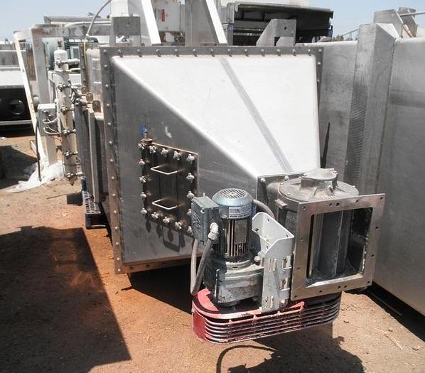 Used Dust Collector, Baghouse, 300 SF, 1400 CFM, S/st, #S741232