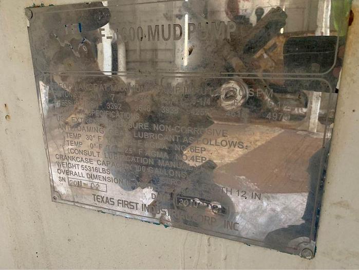 Used TFI F-1600 Triplex