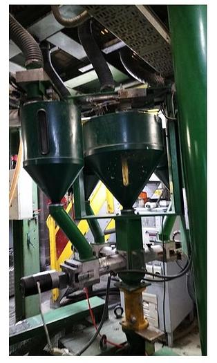 Used 2001 Kiefel Blown Film Extrusion Line