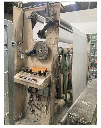 Used PCMC 200 Rewinder + 2800 Nested Embosser & Laminator NT3501