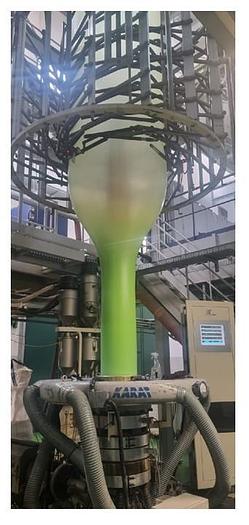 Used 2015 MAM Z2400 DWSLW LD Blown Film Extrusion Line