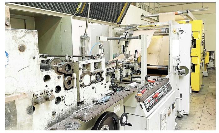 Used 2005 Holweg RS26 Flat Satchel Paper Bag Line