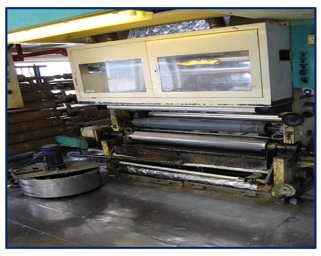 Used 2006 KYMC Combi 1300 Laminator Coater Converting Machine