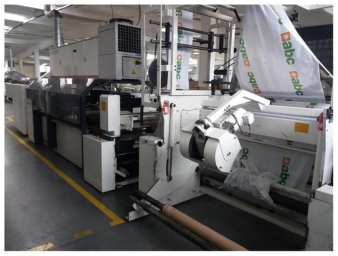 Used 2007 Windmoller & Holscher Polyrex 85SF Film Bag Line