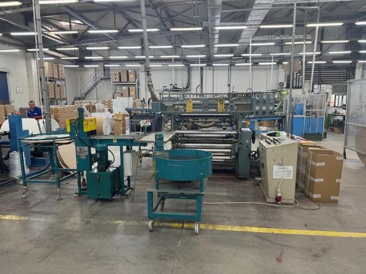 Used 2010 La Meccanica Fumagalli Trlad 1050 Cash Register Roll Converting Line
