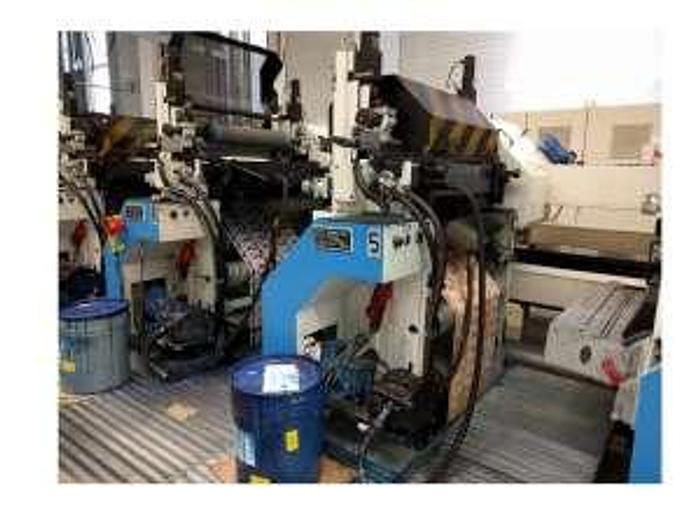 Used 1997 BHS 9 colour servo modular flexo press