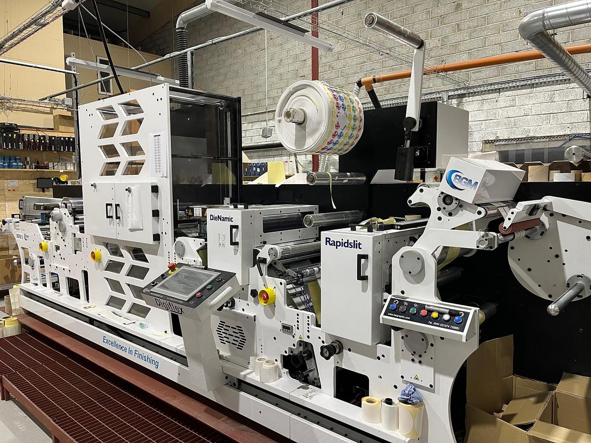Used 2020 Bar Graphic Machinery (BGM) Elite Digiflex Digital Converting Finishing System