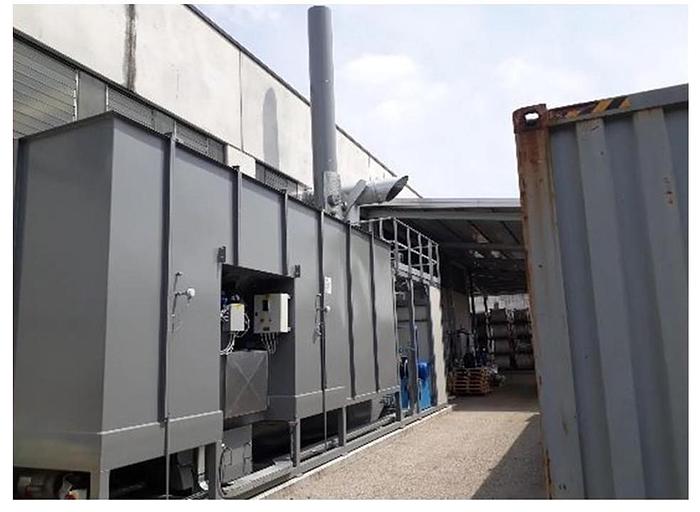 Used 2017 Brofind Regenerative Thermal Oxydator Exhaust Air Treatment Line