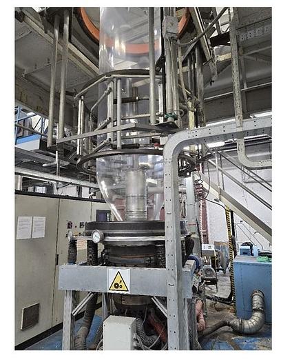 Used 2004 Ghioldi Blown Film Extrusion Line