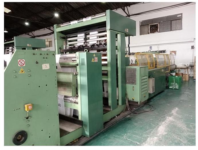 Used 2000 Elba SA90 11HS Film Bag Line