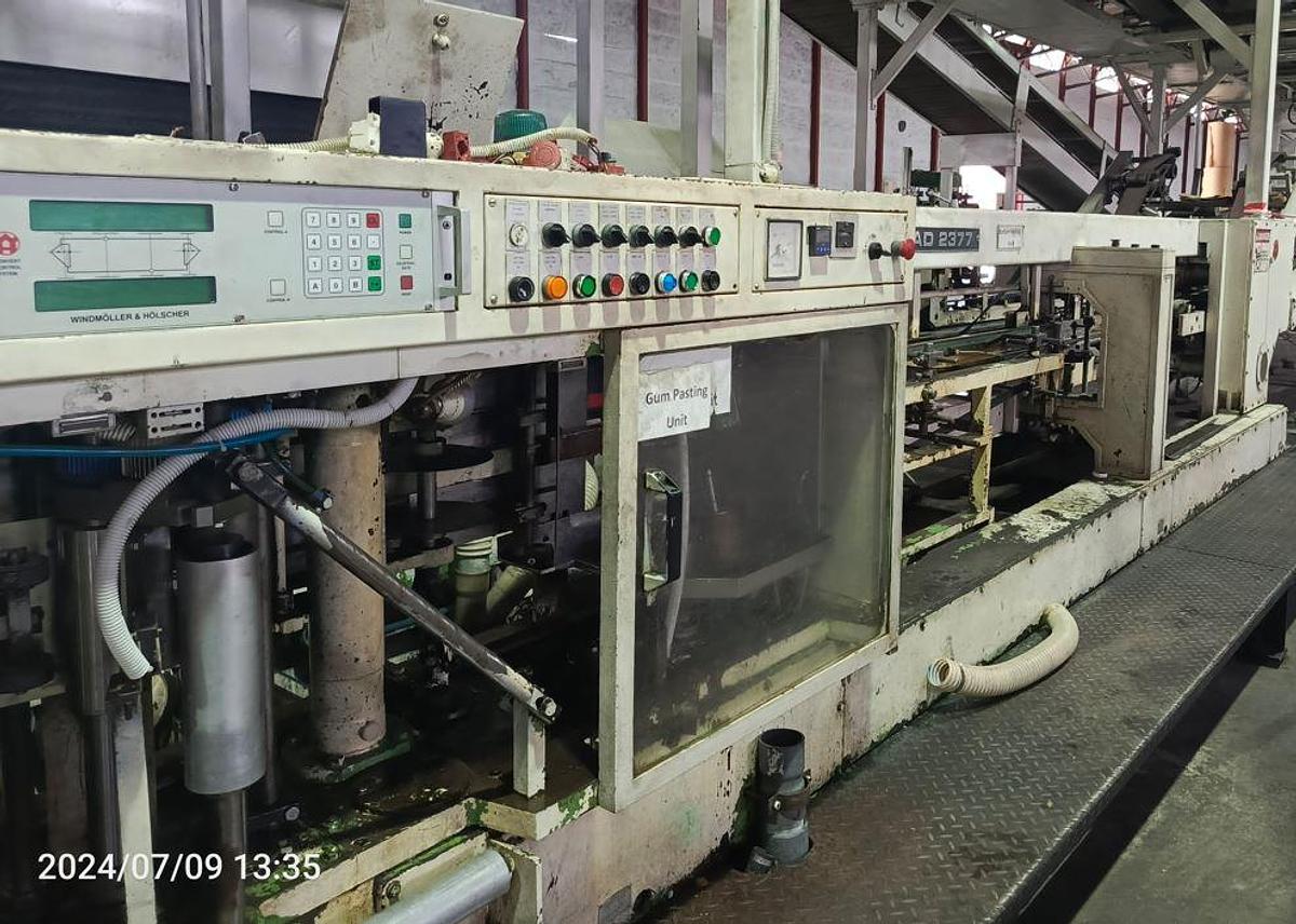 Used W & H Complete Paper Sack Line