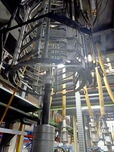 Used 2002 Alpine 3 layer blown film line