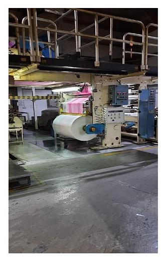 Used 2001 MB HLC/WSL 130/02 Laminator Coater Converting Machine