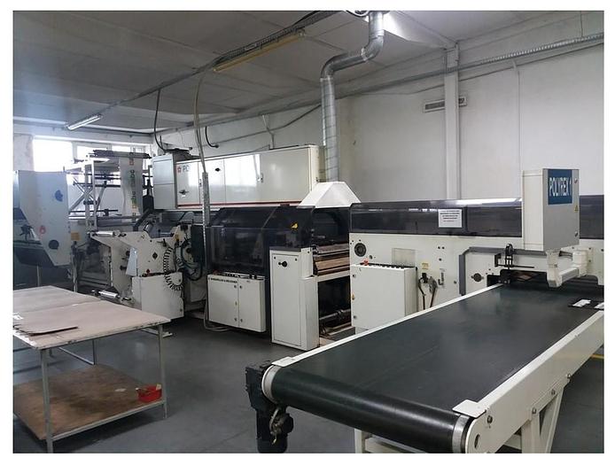 Used 2007 Windmoller & Holscher Polyrex 85SF Film Bag Line