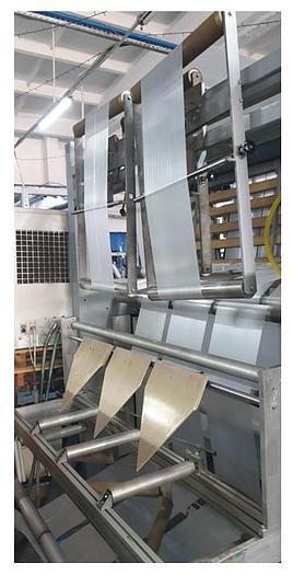 Used 2015 Mobert Roller 110E/SHP2MAUT Film Bag Line