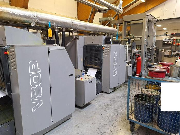 Used 2008 Goebel VSOP 520 Flexo Label Line