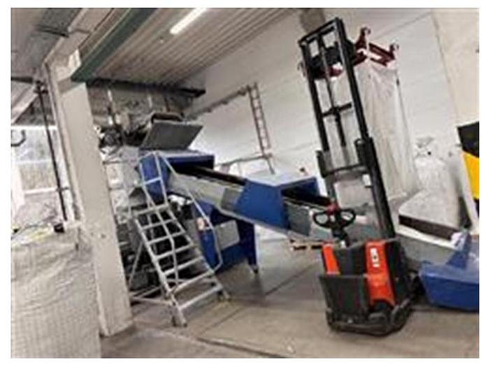 Used 2008 Erema PC1006T Regranulator Film Extrusion Line