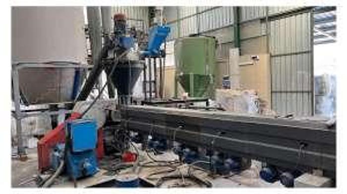 Used 2014 Tecnova E130 Film Extrusion Line