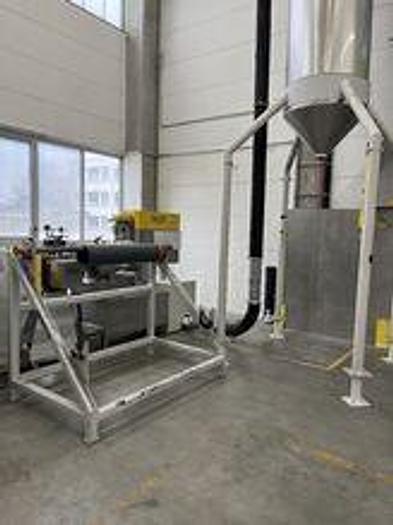 Used 2015 NGR S Gran 65 Regranulator Film Extrusion Line