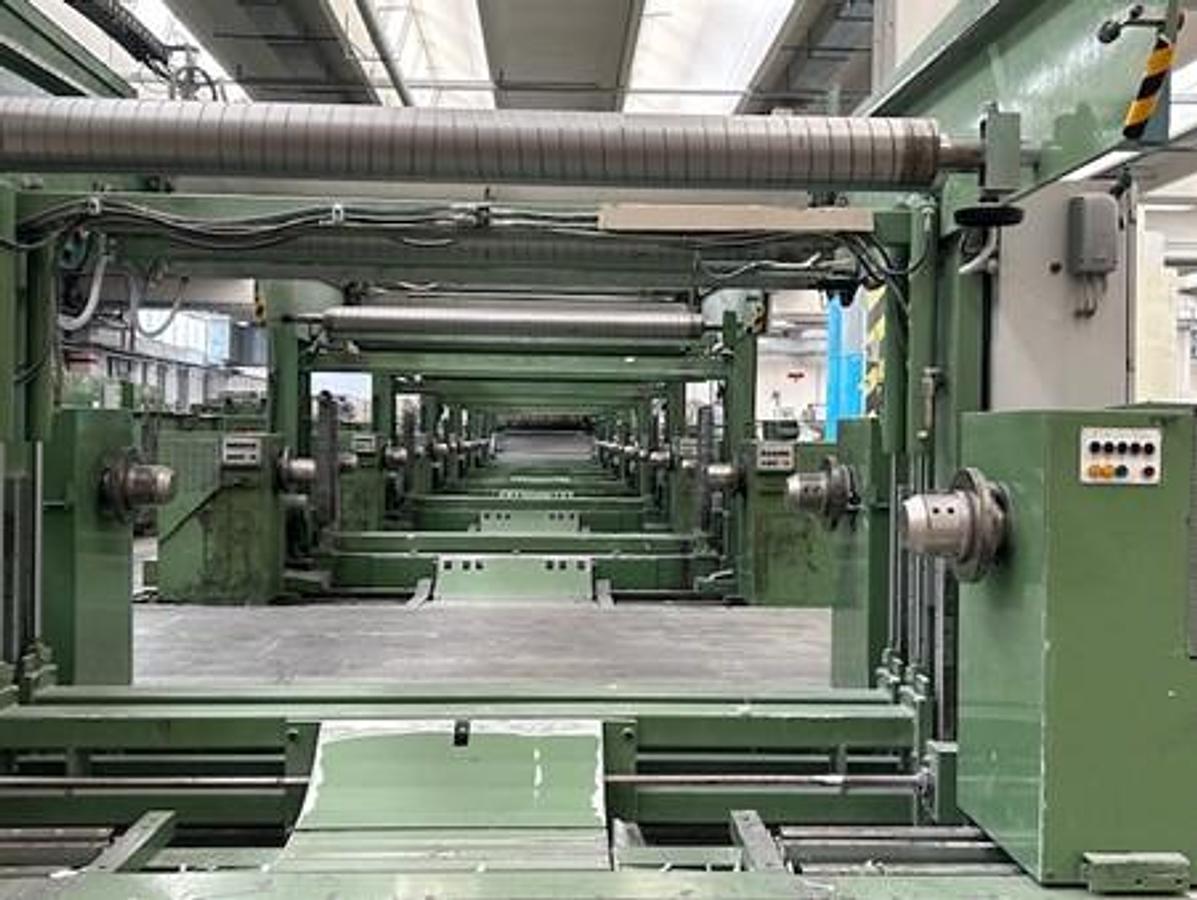 Used 1992 ECH WILL CUT SIZE SHEETER WITH WRAPPING, PACKING & PALLETIZING LINE