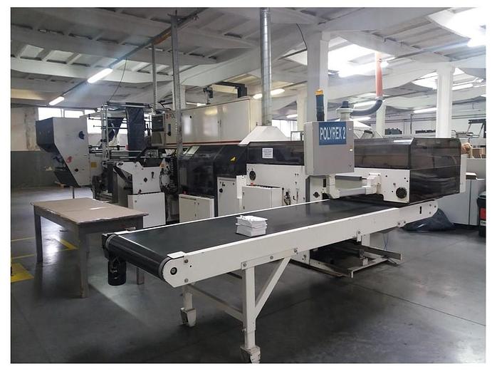 Used 2007 Windmoller & Holscher Polyrex 85SF Film Bag Line