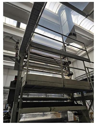Used 2004 Ghioldi Blown Film Extrusion Line