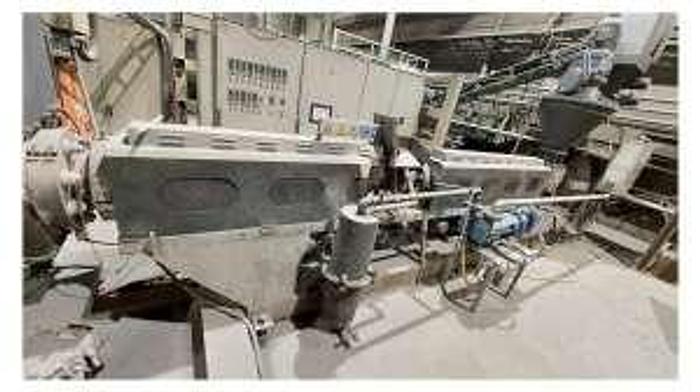 Used 2003 Tecnova E180/37D TTC Film Extrusion Line