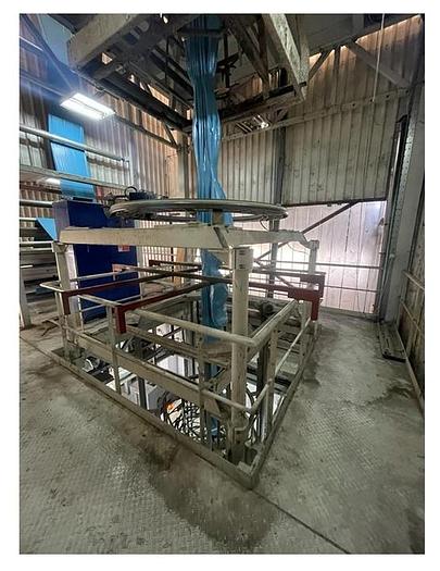 Used 2003 Alpine Unex 6290ac Blown Film Extrusion Line