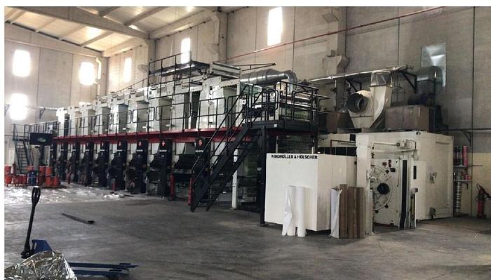 Used 2002 Windmoller & Holscher Heliostar 2000 Rotogravure Press