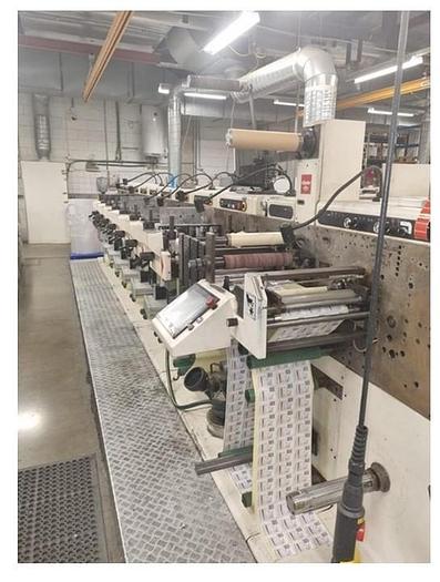 Used 2002 Nilpeter FA3300 7 Colour Flexo Label Press