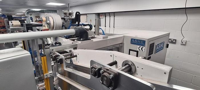 Used 2020 Ashe Pal 4 Spindle Turret Label Slitter Rewinder Pal 4 Spindle Turret Label Slitter Rewinder