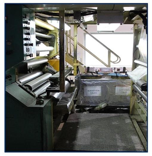 Used 2006 KYMC Combi 1300 Laminator Coater Converting Machine
