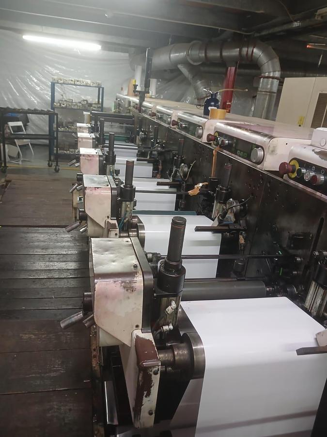 Used 2004 Nilpeter FA3300 8 colour Label Press