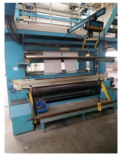 Used 2000 Ghioldi Coex 3 Blown Film Extrusion Line