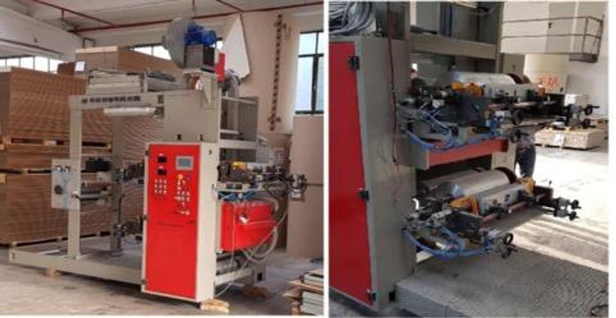 Used Ecomeccanica Flexo Stack Line