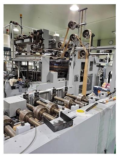 Used 2005 Newlong 345T + 505TH SOS Paper Bag Machine