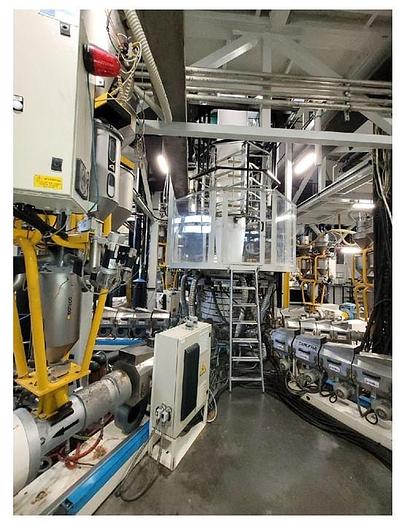 Used 2006 Bandera Poland Coex 7 Blown Film Extrusion Line