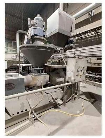Used 2003 Tecnova E180/37D TTC Film Extrusion Line