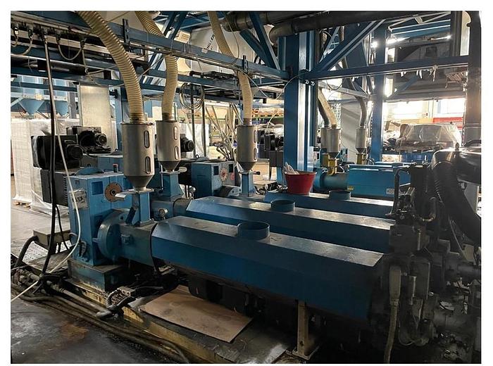 Used Macchi Blown Film Extrusion Line
