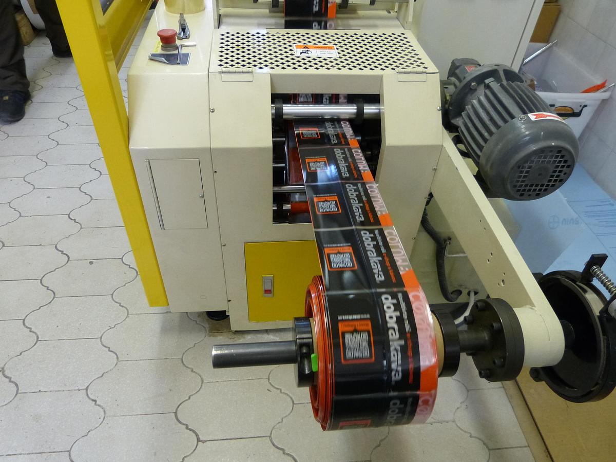 Used HCI Shrink Sleeve Label Cutting Machine FSC -201 PVC