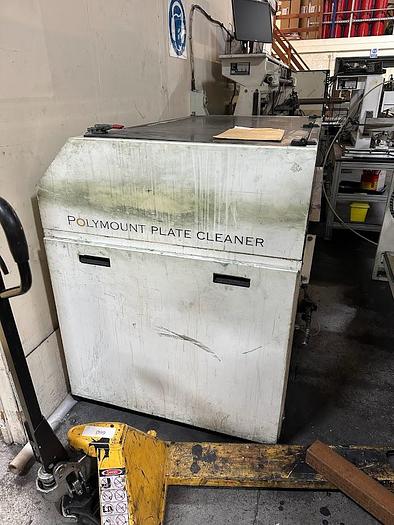 Used Polymount Flexographic Plate cleaner