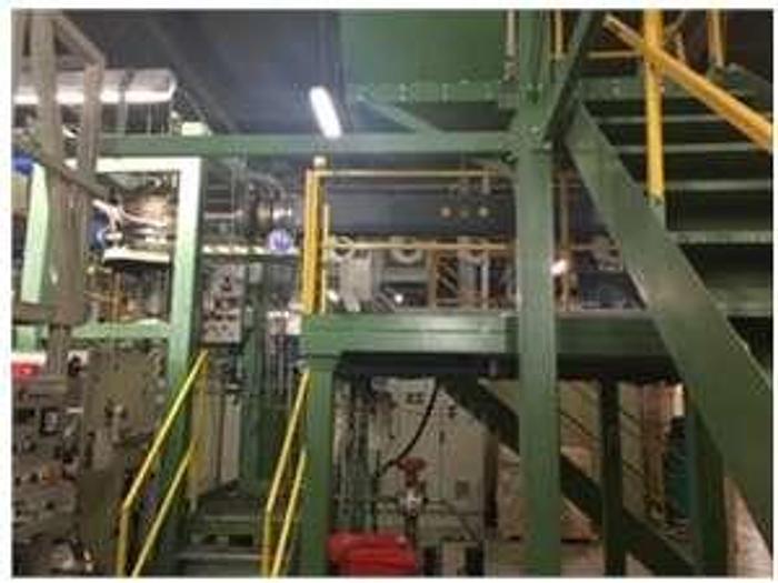 Used 2006 Tecnova Double and Triple Bubble Line Extrusion Line