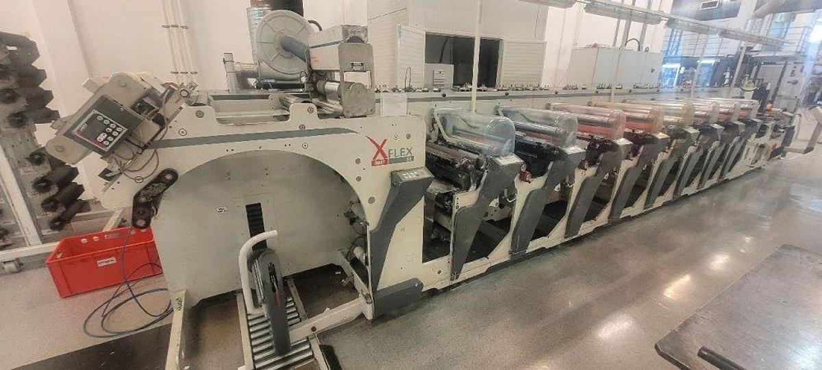 Used 2013 Omet Xflex X6 430 Flexo Label Press