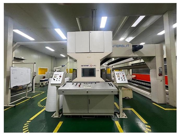 Used 2016 Goebel Slitter Rewinder Converting Line